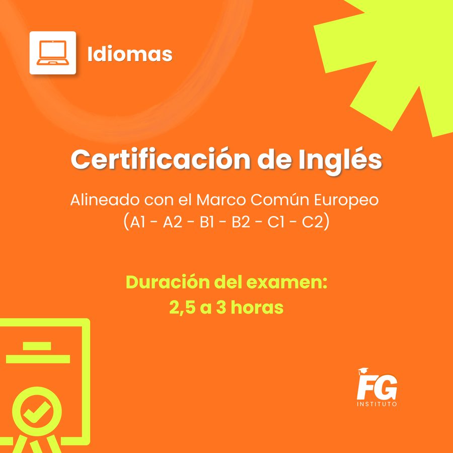 Certificación de Inglés MCER