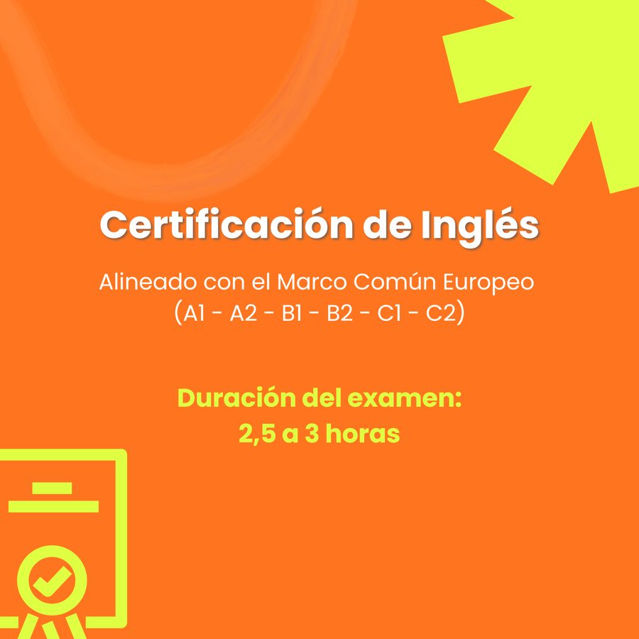 Certificación de Inglés MCER
